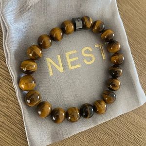 Nest Tiger’s Eye Beaded Bracelet